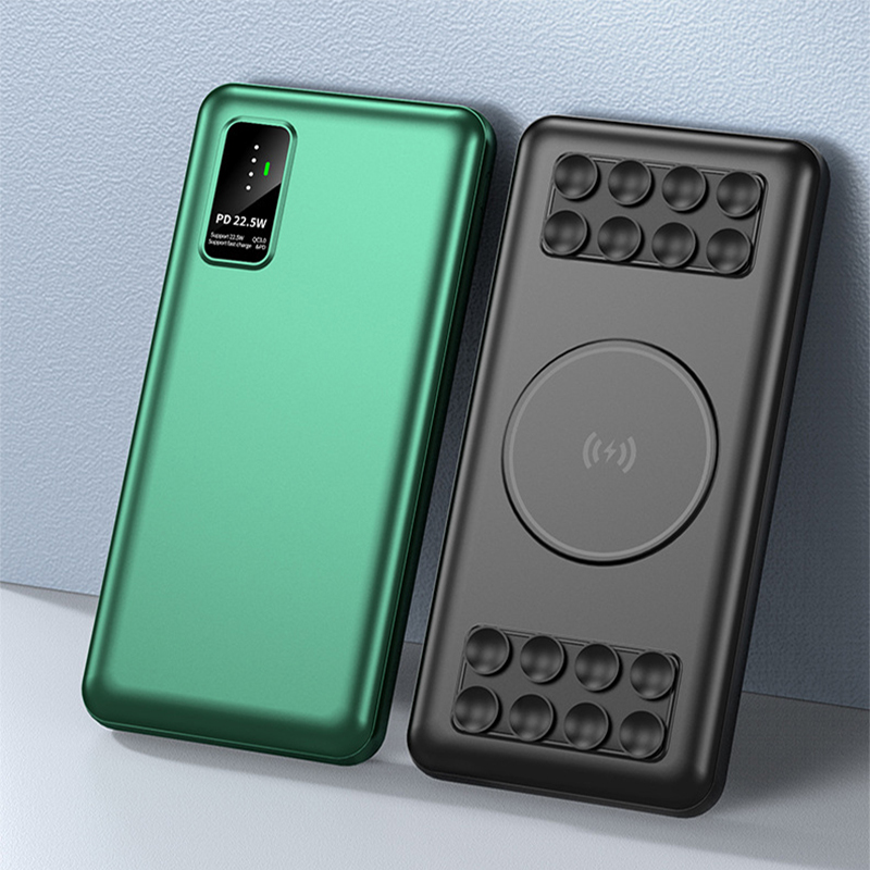 10,000mah Anti-Slip Suction Powerbank with Type-C