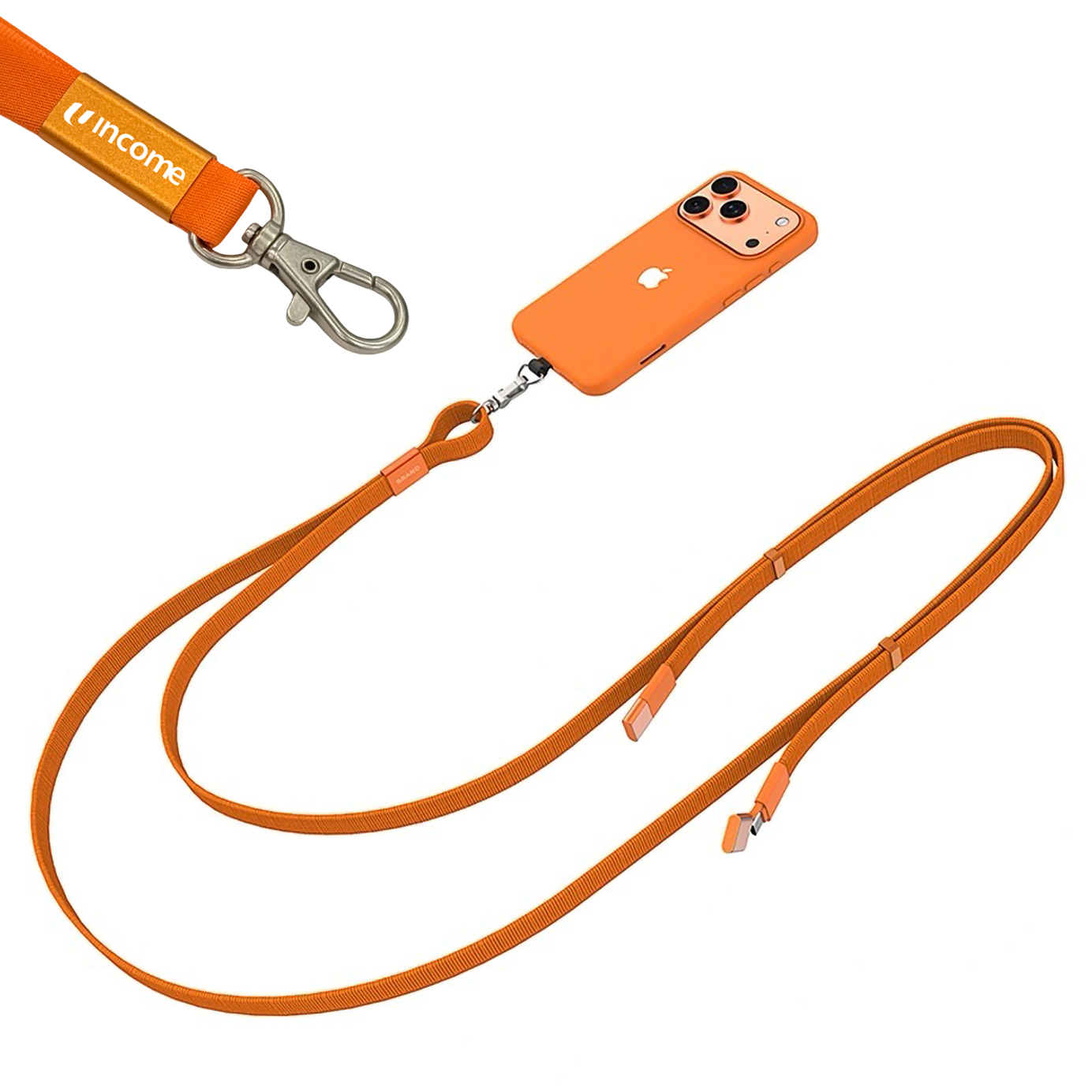 PD 60W Adjustable Phone Lanyard USB-C Charging Cable