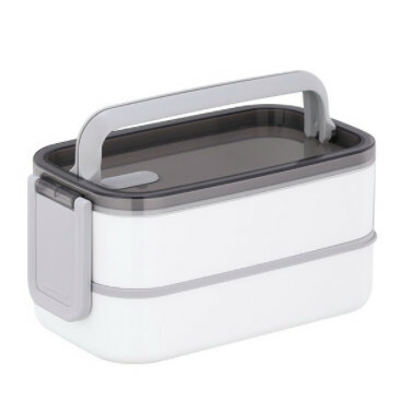 Microwavable Double Compartment Lunch Box