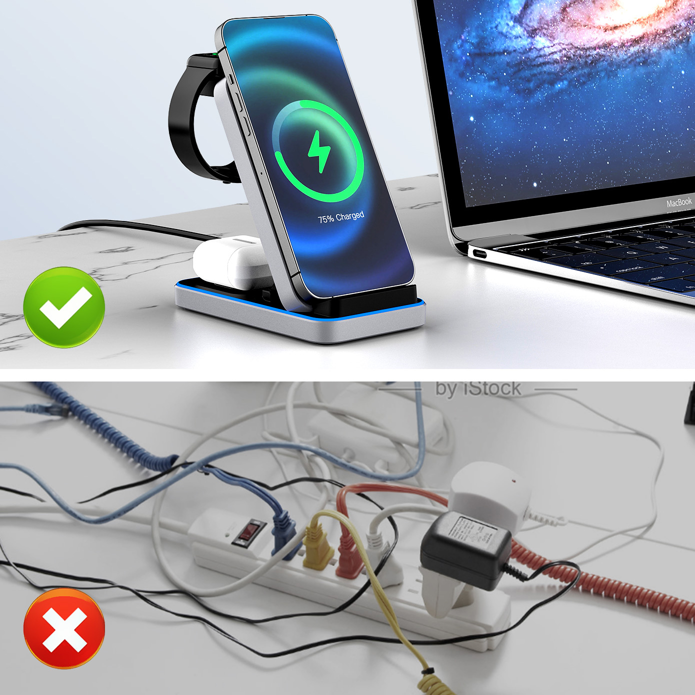 Neo 3 in 1 Wireless Charger  