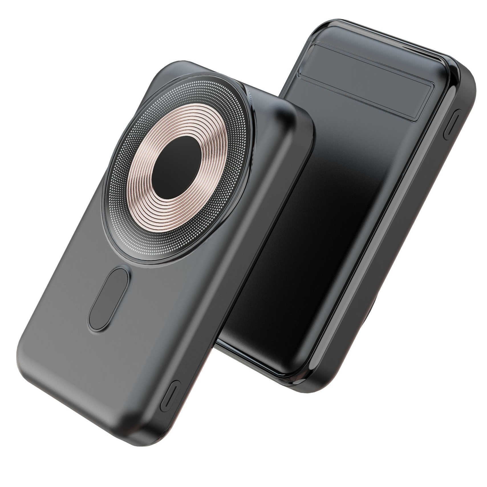 10,000mAh Kompac Magnetic Wireless Powerbank With Phone Stand