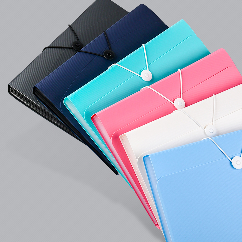 Expandable Document File with 13 Pockets