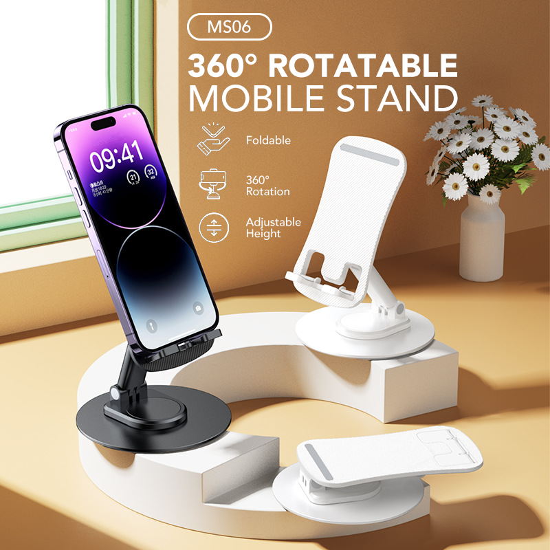  Foldable - Multi View 360° Rotatable Mobile & Tablet Holder