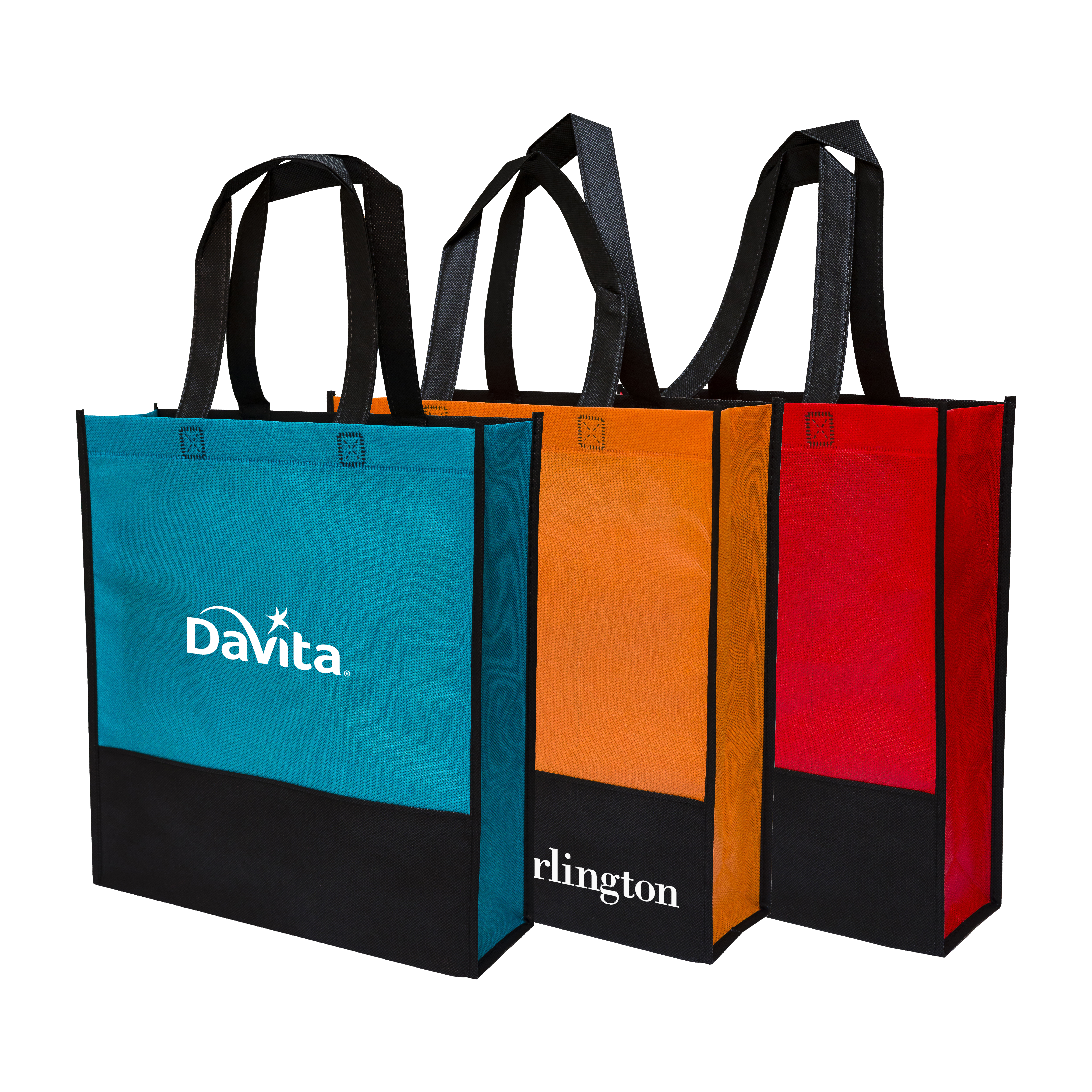 A4 Dual-Tone Portrait Non Woven Bag
