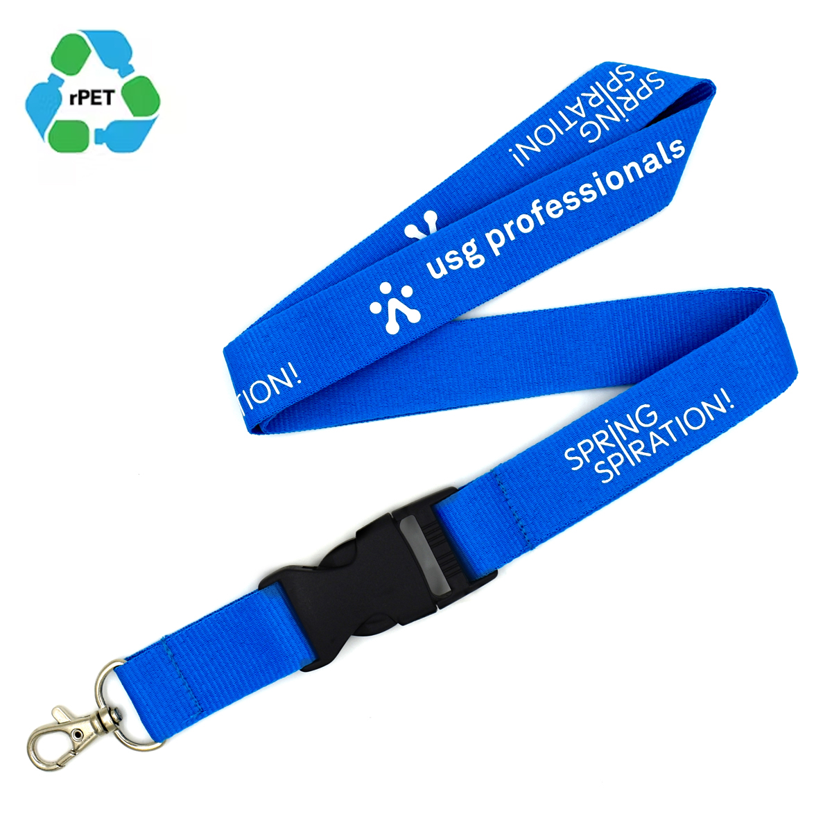 RPET Polyester Lanyard 