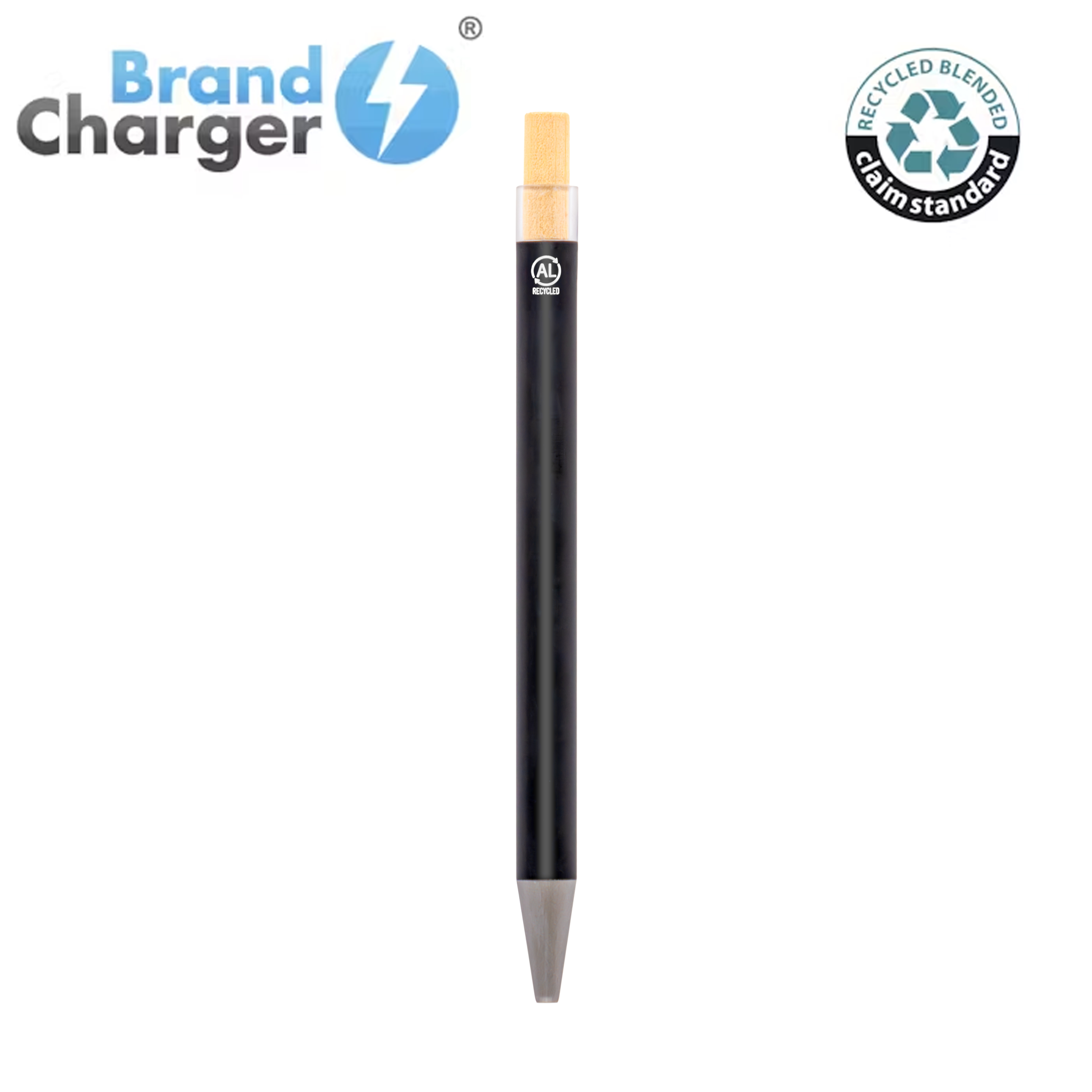 Brand Charger Flow (Recycled Aluminium Gel Pen)