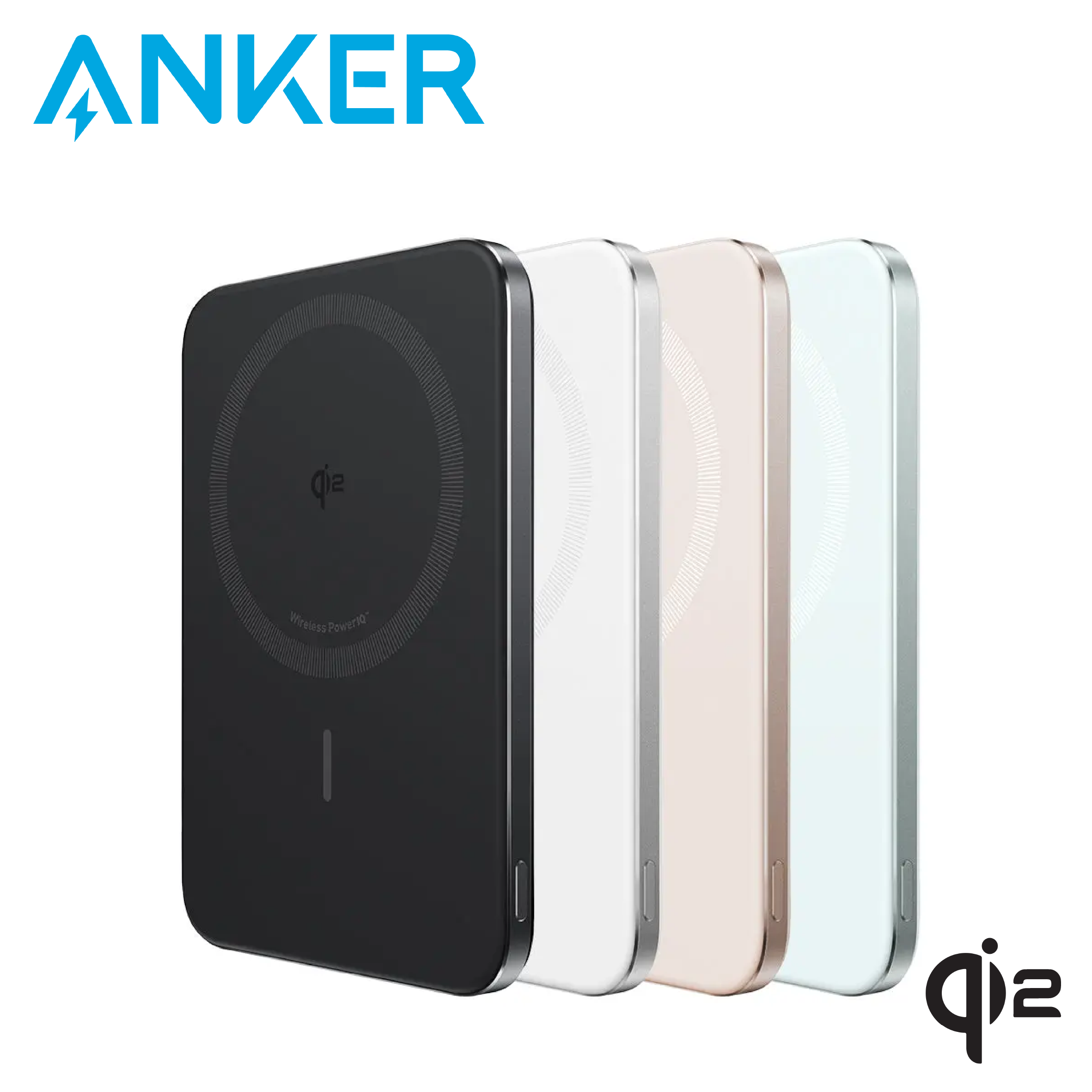 Anker 5,000mAh MagGo Nano Ultra-Slim Qi2 Certified 15W Power Bank