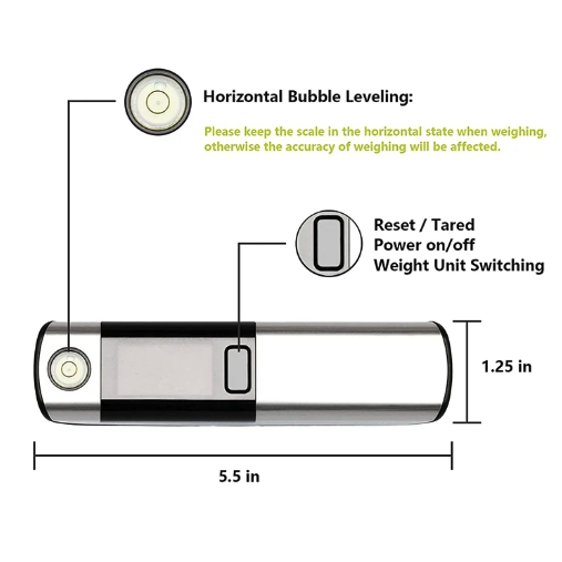 Multifunction Luggage Scale ( with Measuring Tape ) 