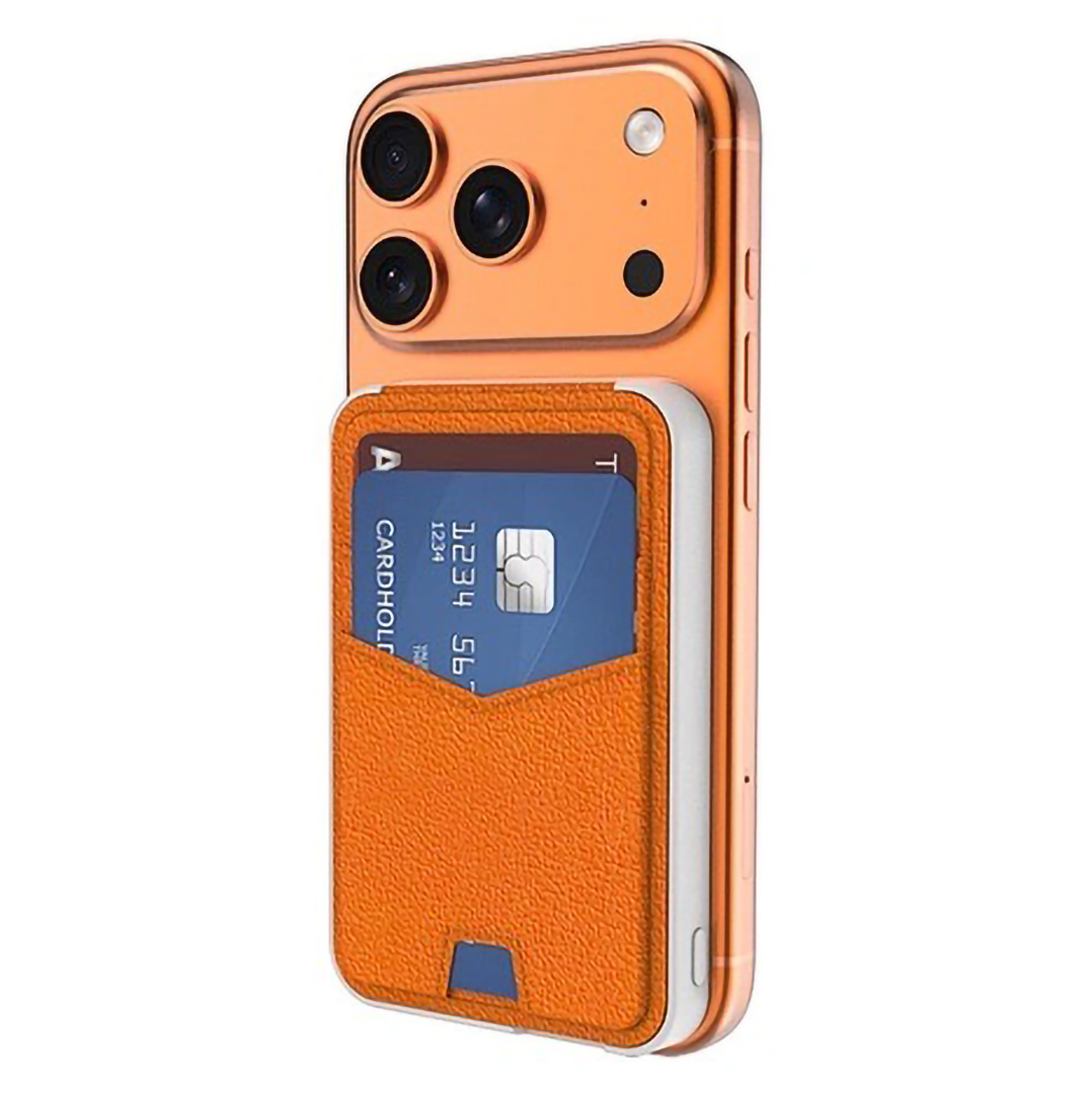 5000mAh 3-in-1 Foldable Magnetic Wireless Power Bank with Card Holder