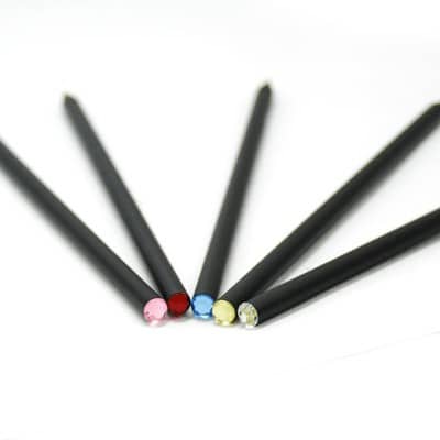Customised Acrylic Colour Pencil Set With Logo Print Singapore