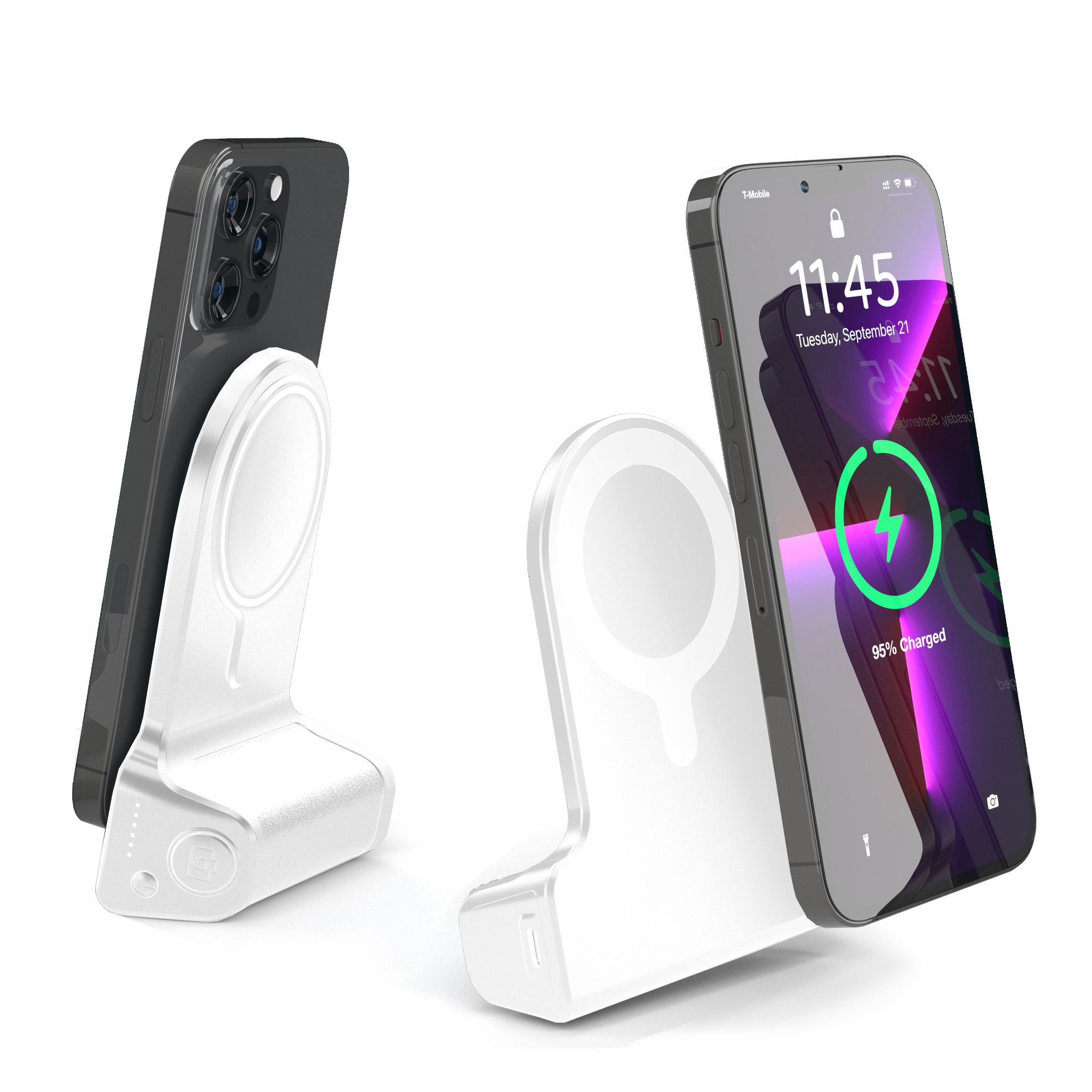 4,500mAh 2-in-1 Power Bank & Selfie Grip