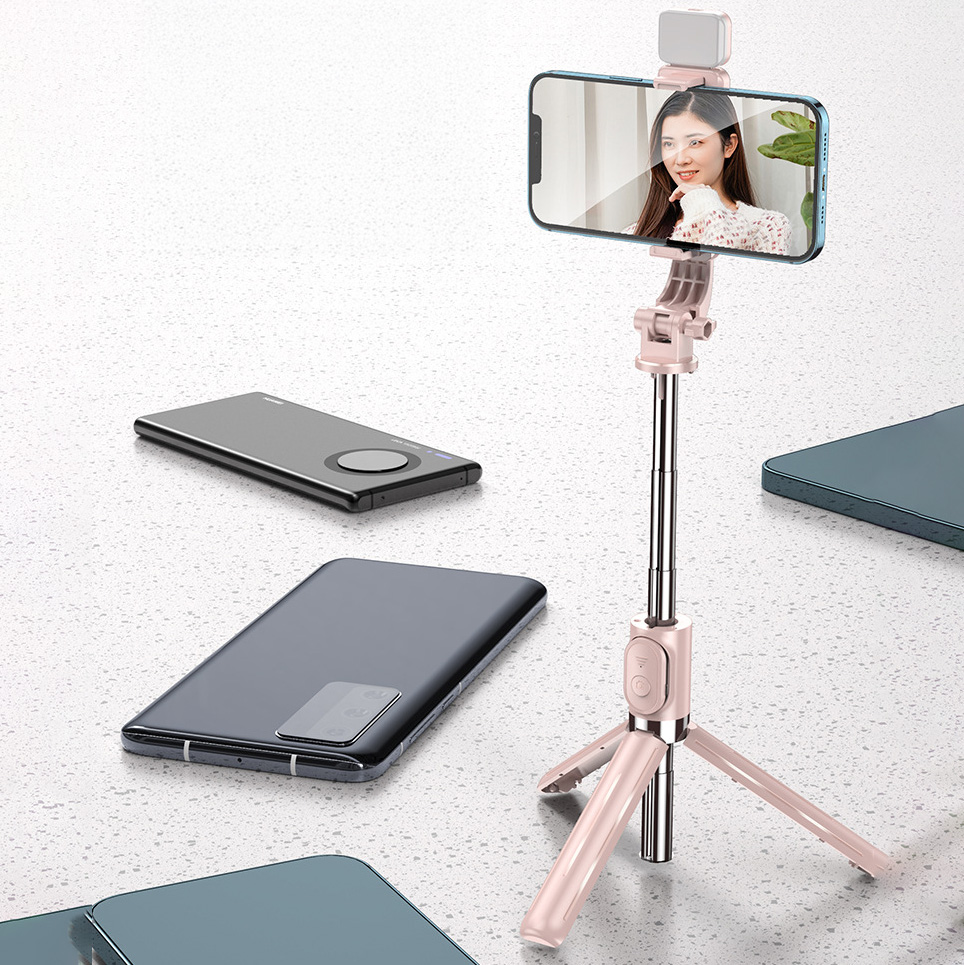 1.4m Rechargeable Tripod Selfie Stick