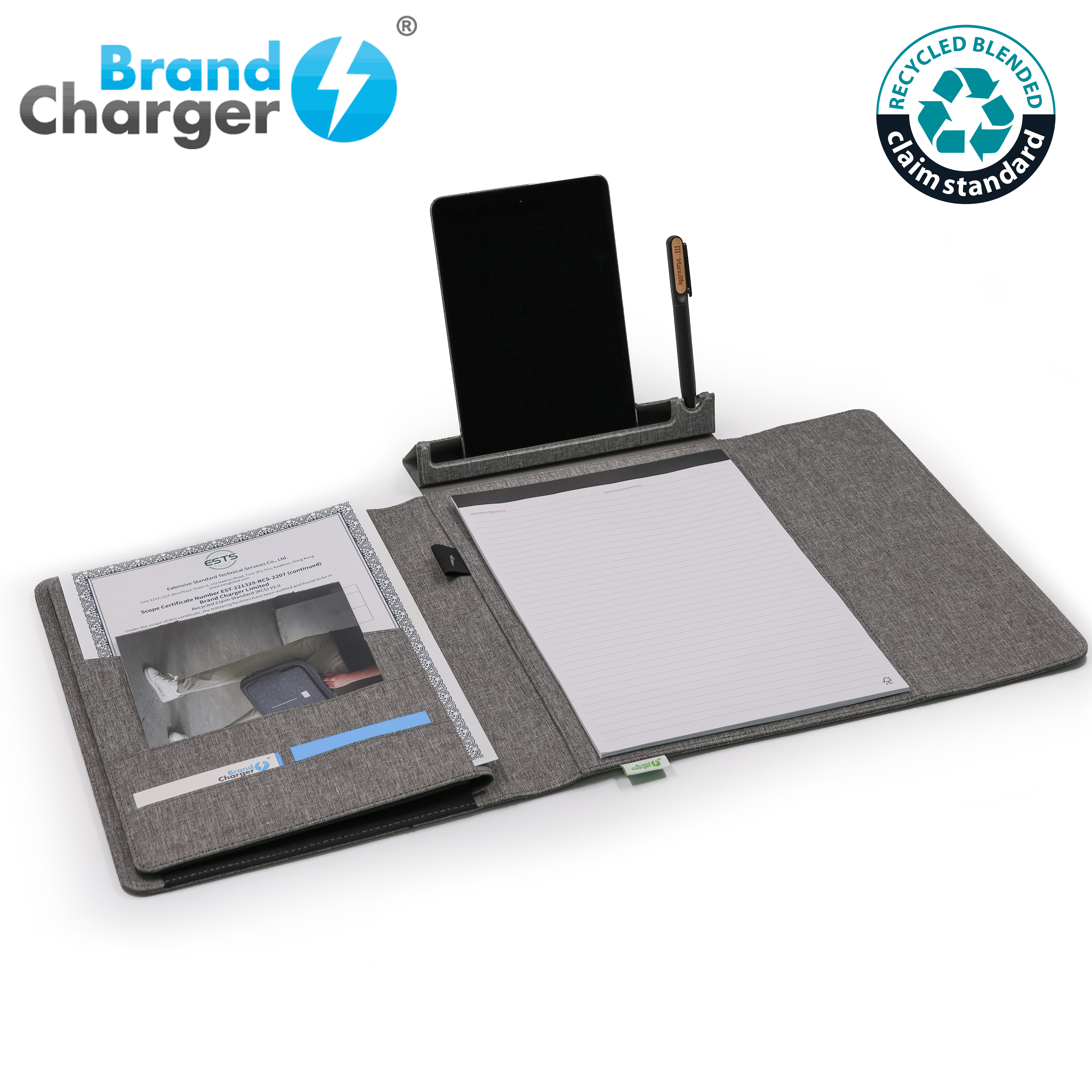 Brand Charger Noty Folio Eco ( A4 Business Folio ) 