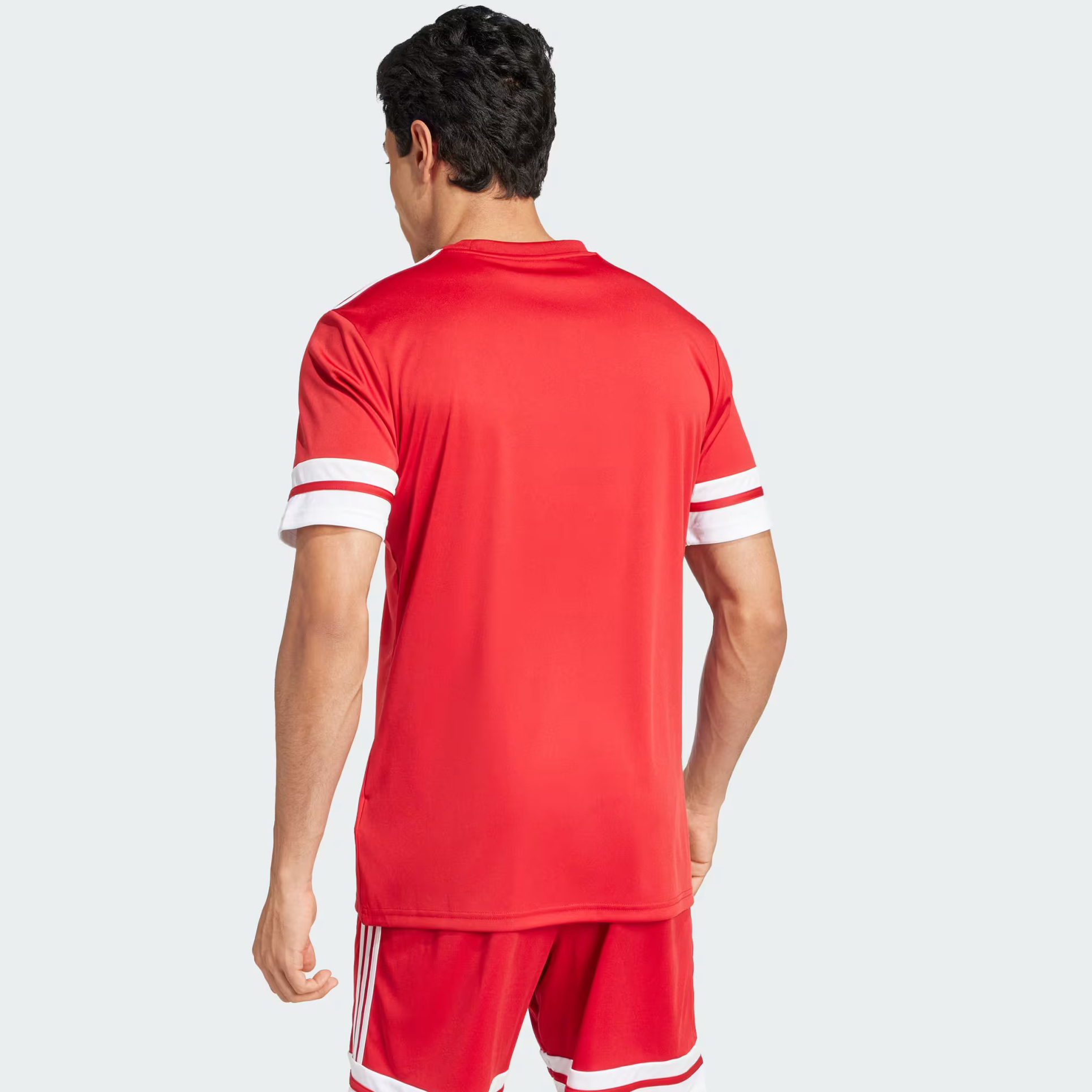 Adidas Squadra 25 Jersey Ribbed Crewneck Tee