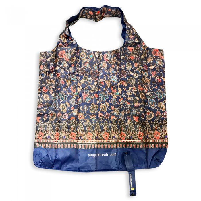 Foldable Polyester Tote Bag (With Button Closure)