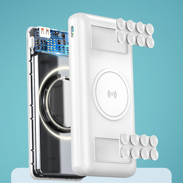 10,000mah Anti-Slip Suction Powerbank with Type-C