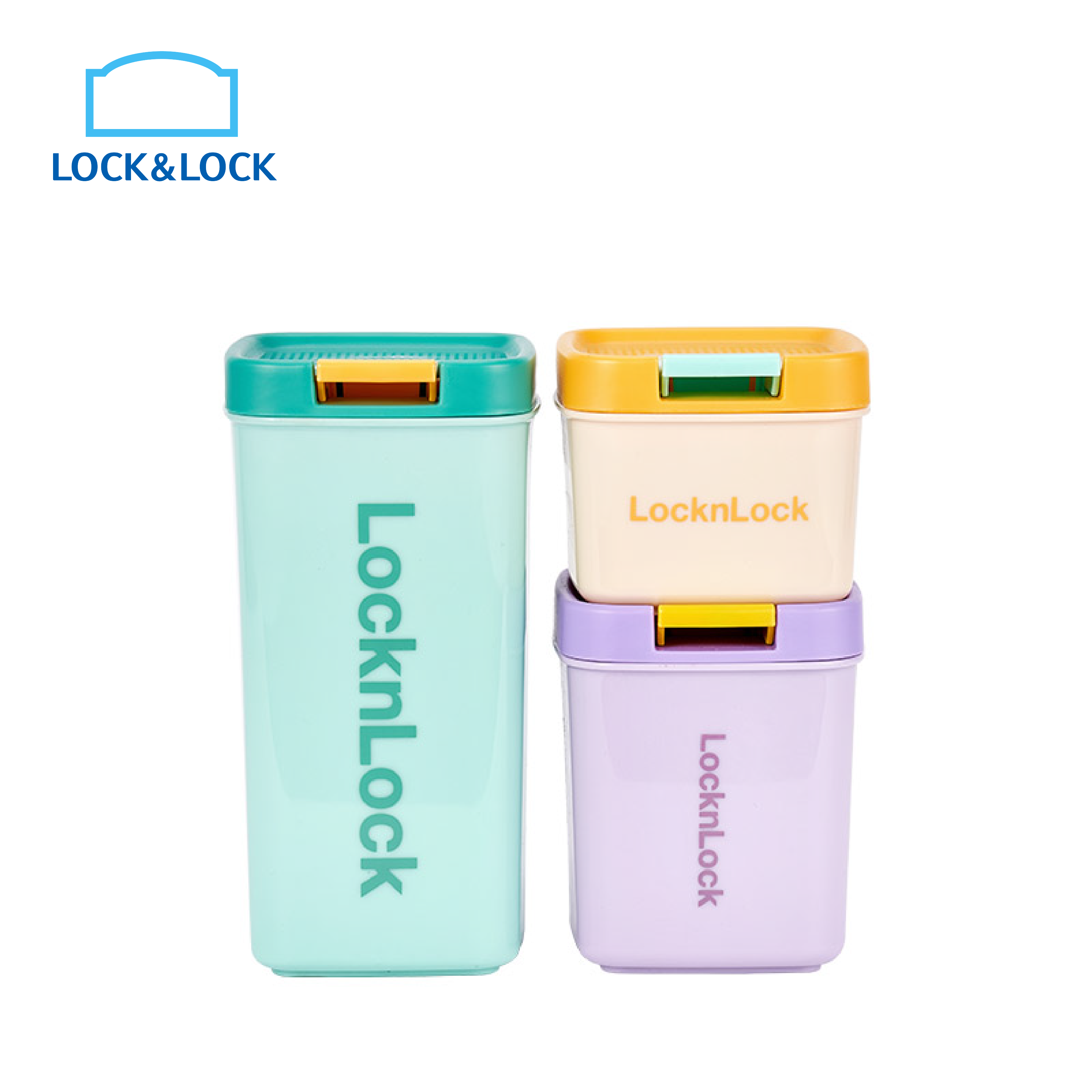 Lock&Lock Fun Sealing Canister Set (3-Piece)