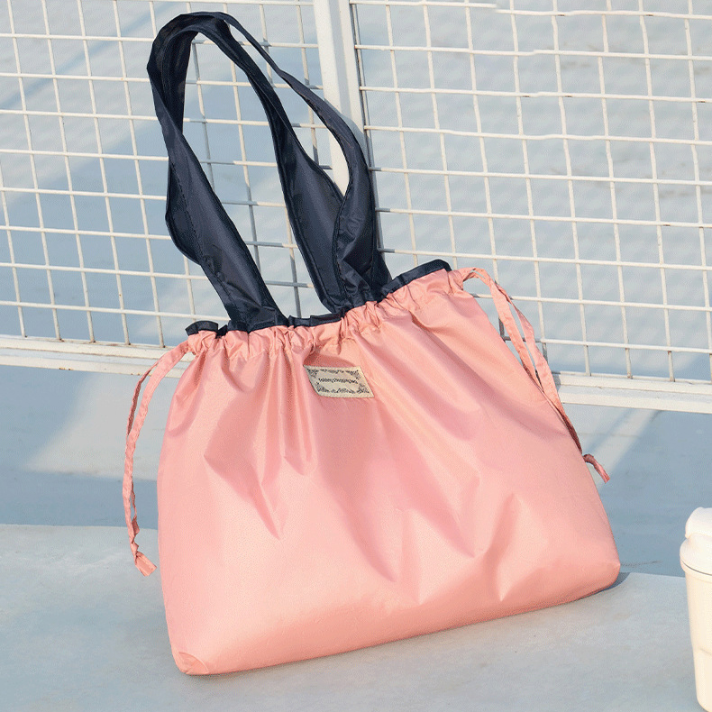 Maxx Foldable Shopping Bag (with Drawstring)