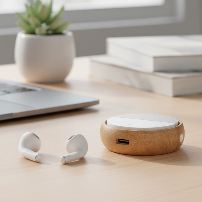 Bamboo Wireless Earbuds