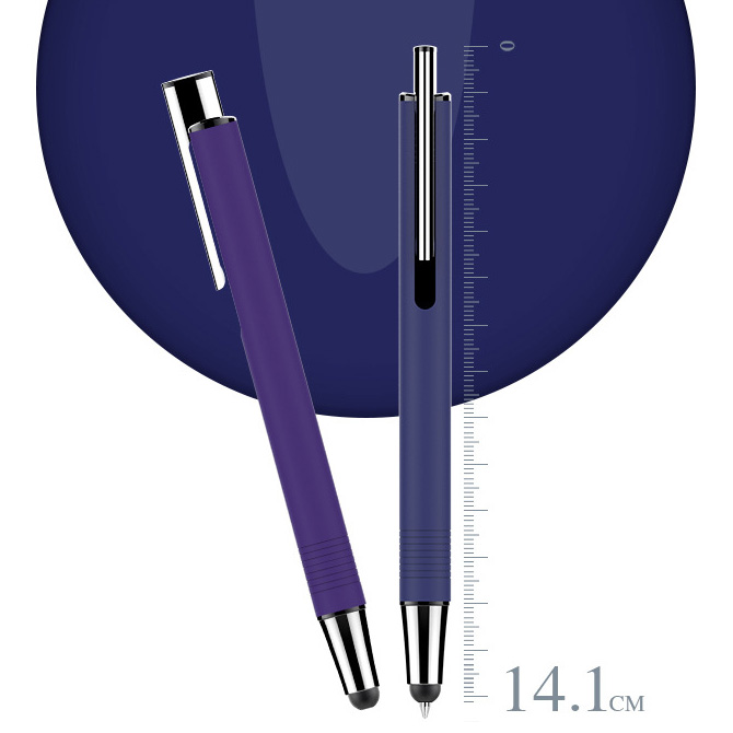 Dual-Function Stylus Ball Pen (Click-to-Write)