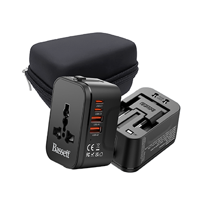 SMART Travel Adaptor 2 Type-C 20W PD + 2 USB Charger