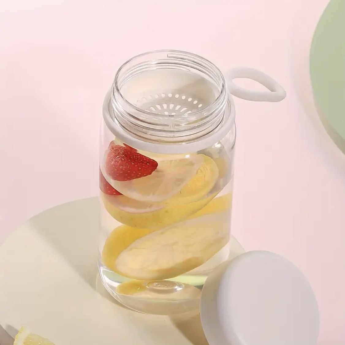 450ml Tritan Bottle with Removable Strainer 