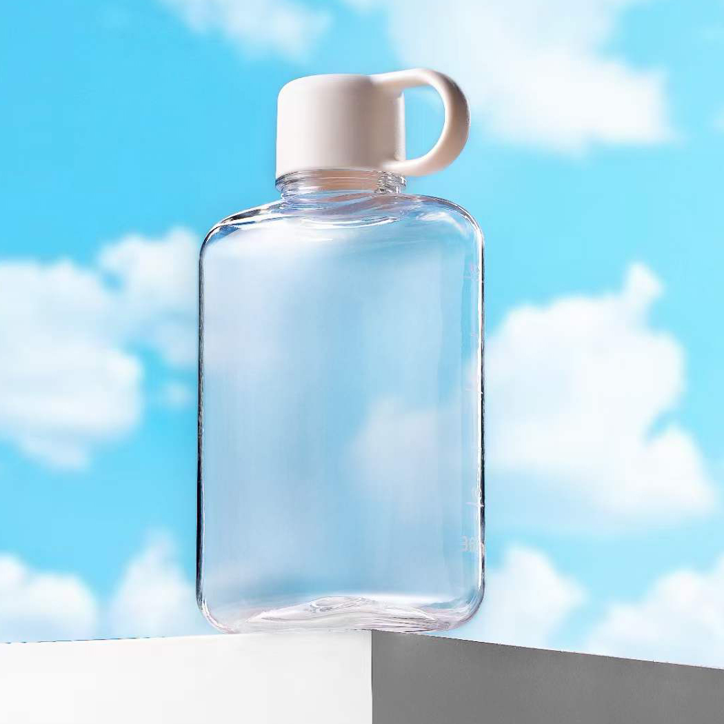 360ml Tritan Flat Water Bottle ( BPA Free ) 