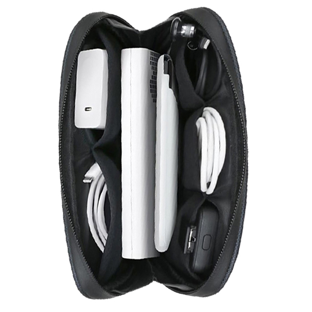 Premio Leather Gadget Organiser Pouch 