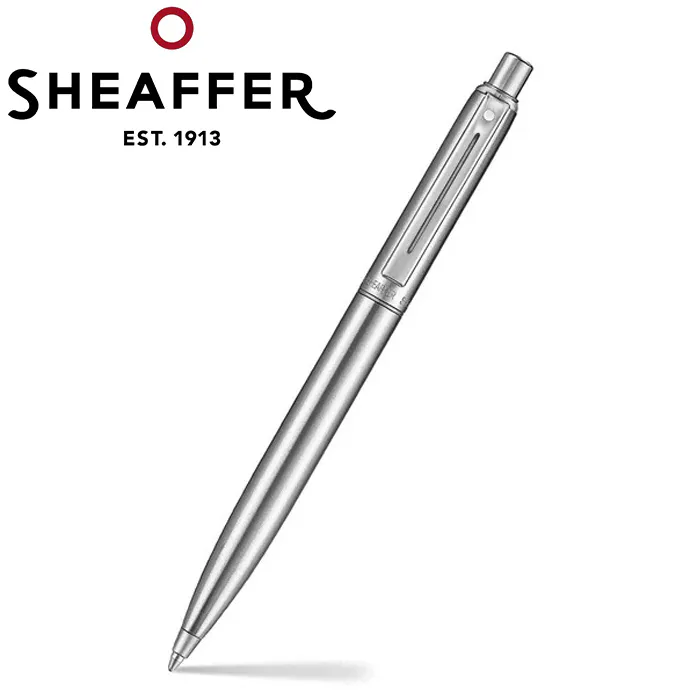 Sentinel Metal - Brushed Chrome Ballpoint Pen