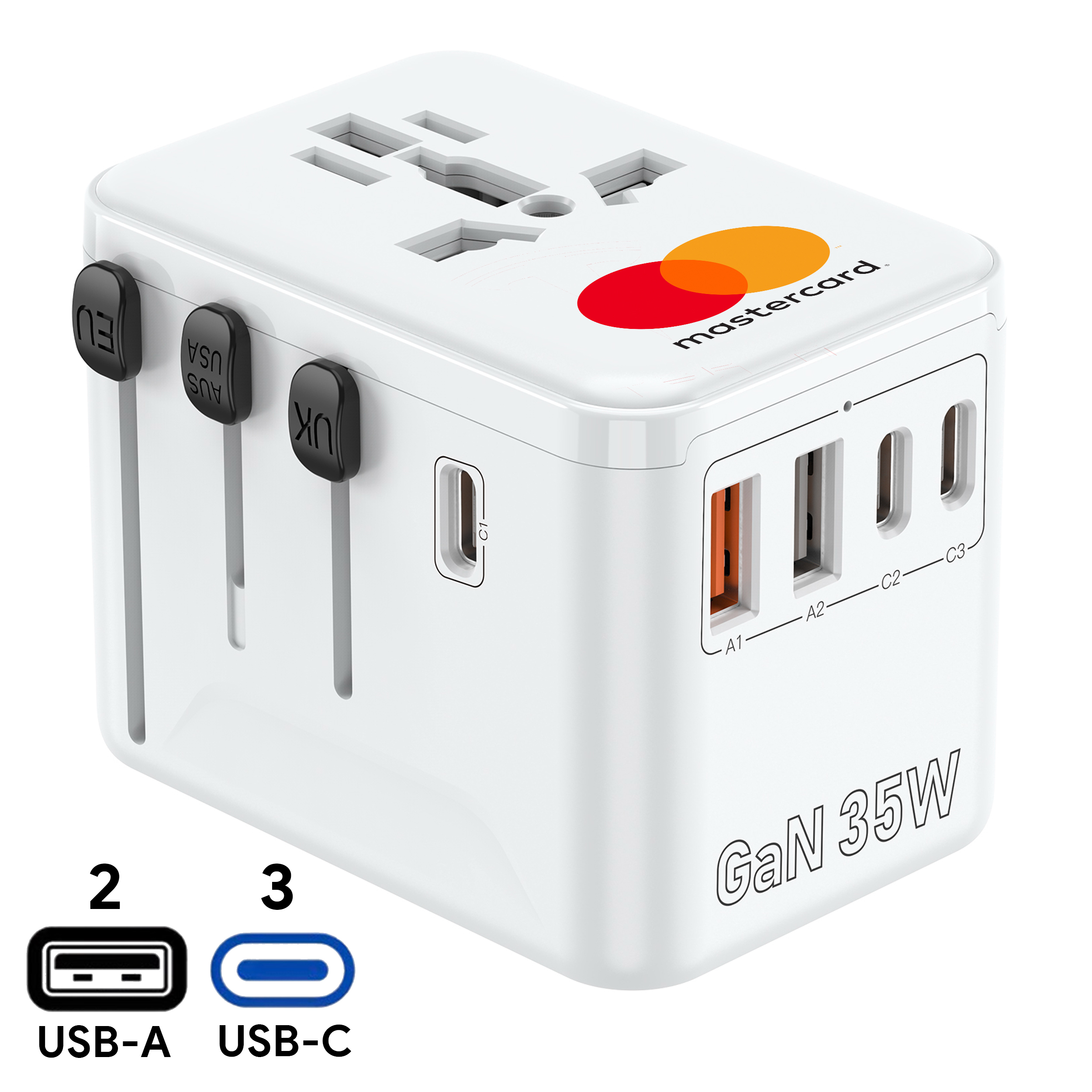 35W Vago Travel Adaptor 