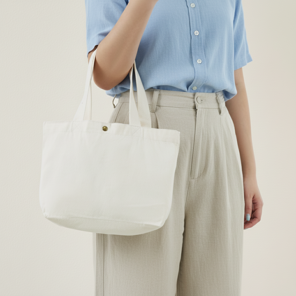 Mini Handy Canvas Tote Bag