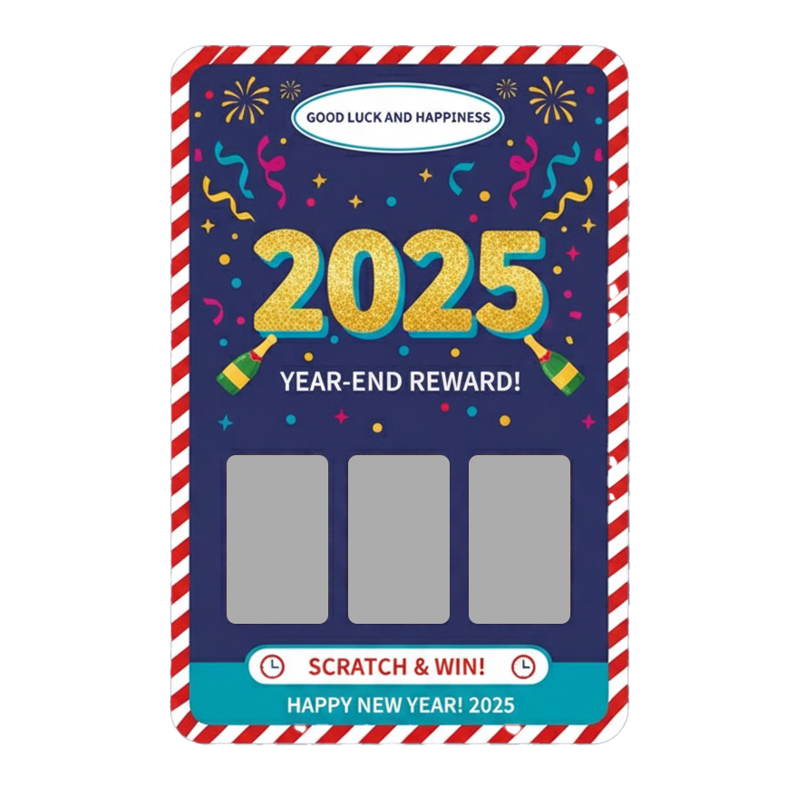 Customisable Scratch Card