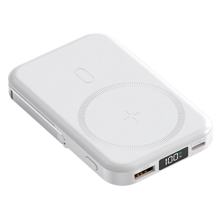 10,000mAh Flipp Magnetic Wireless Powerbank With Phone Stand