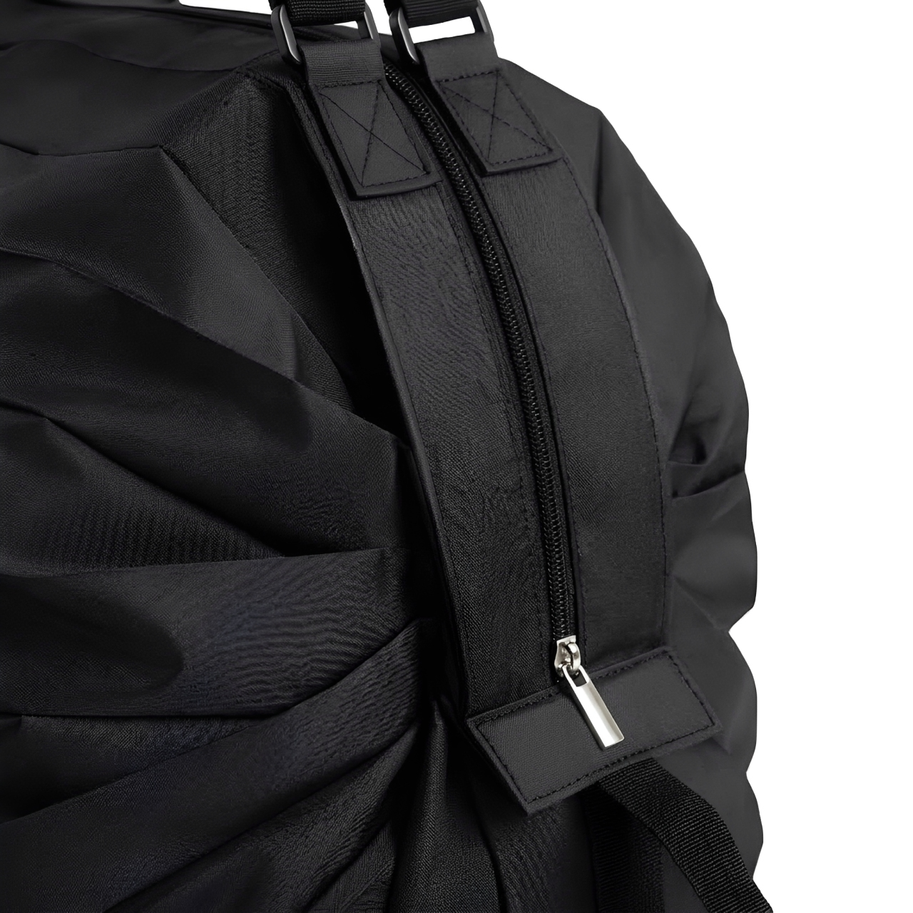 Black Bag with Black Zipper