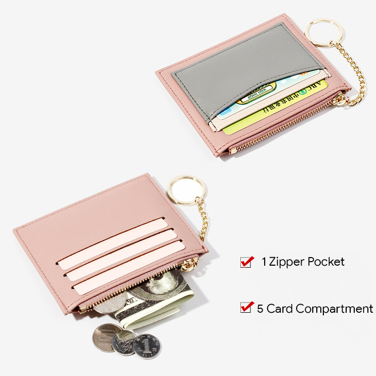 Minimal Coin Pouch with Card Holder