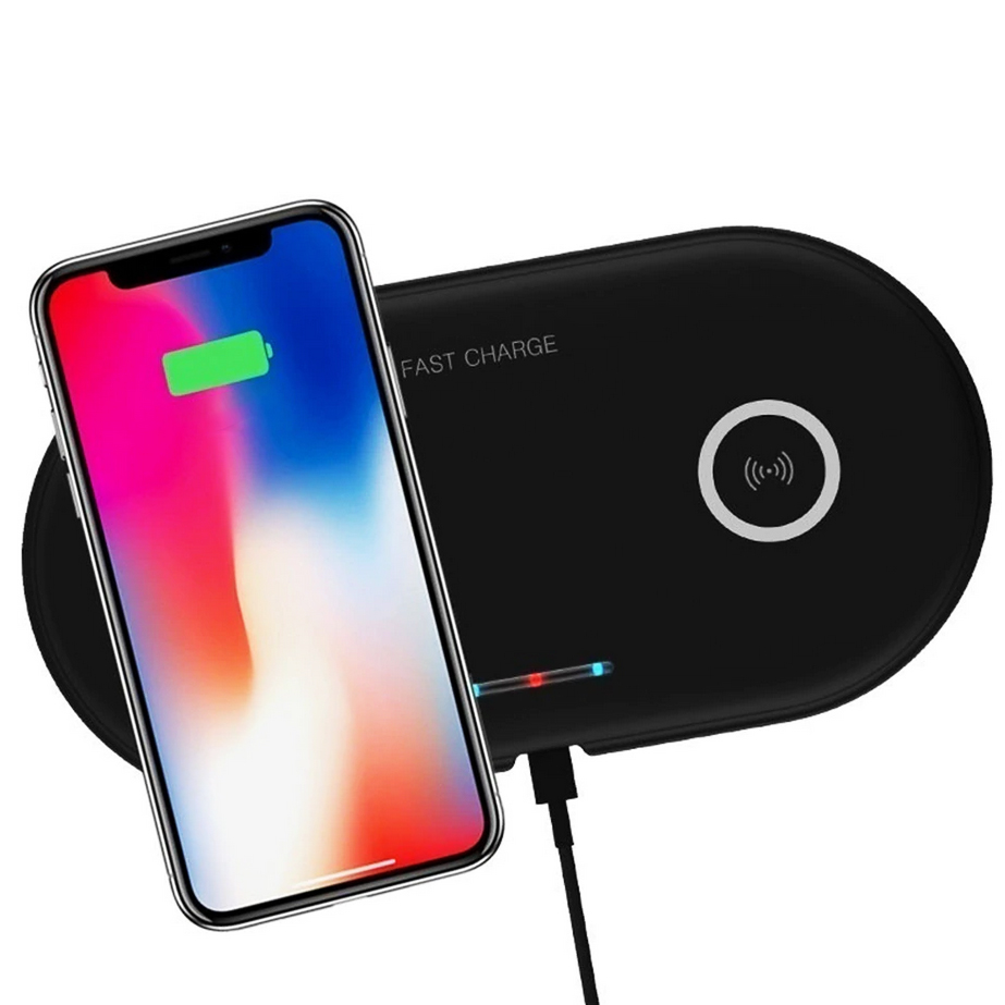 Duo Fast Wireless Qi Charger Pod