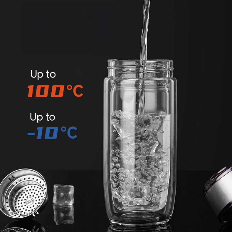 400ml BrewMate Glass Infuser Flask