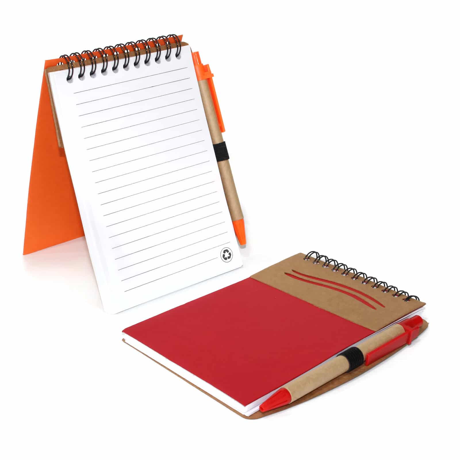 Twister Eco-Friendly Notepad with Pen