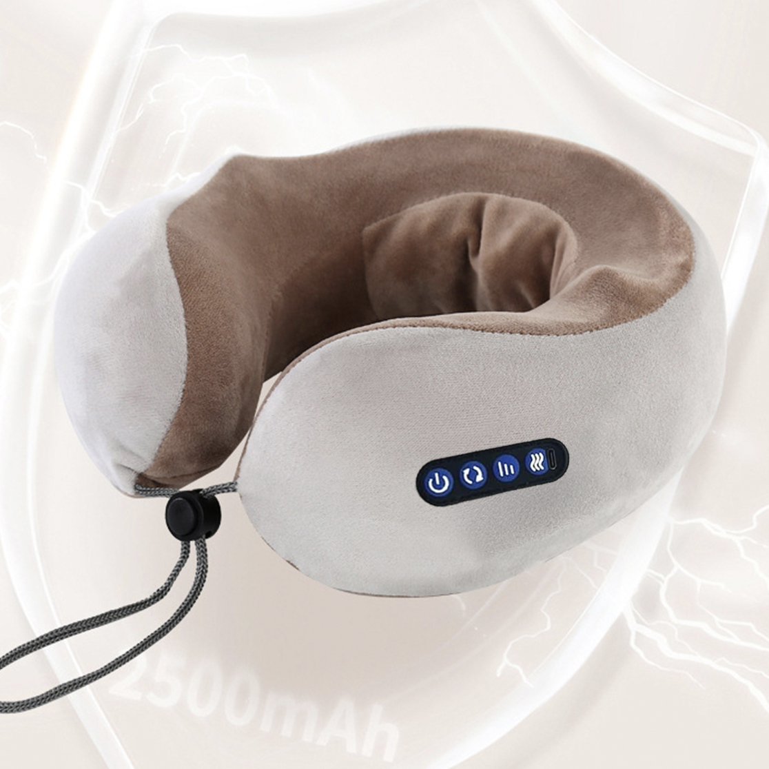 Sere Rechargeable Travel Neck Pillow Massager 