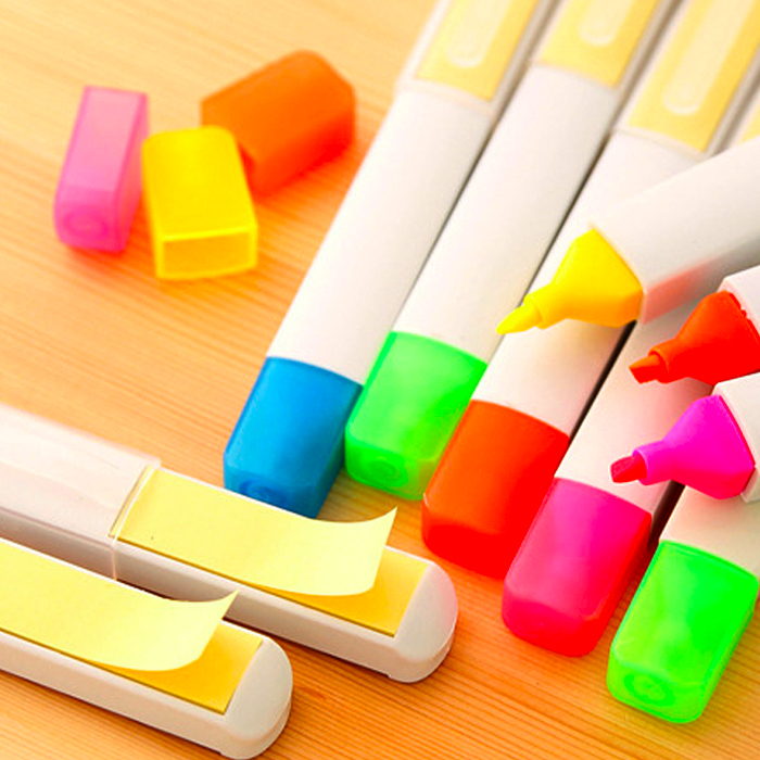 Highlighter with Sticky Tab