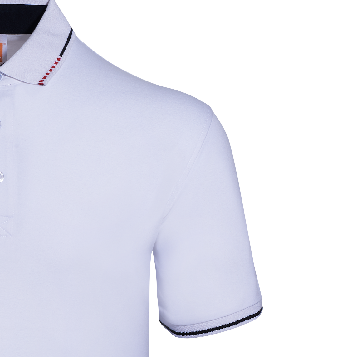 Multi-Tone Collar Polo T-Shirt