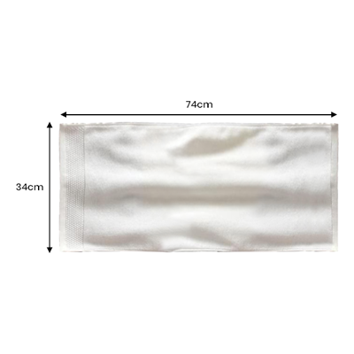 Pure Cotton Towel with Drawstring Pouch