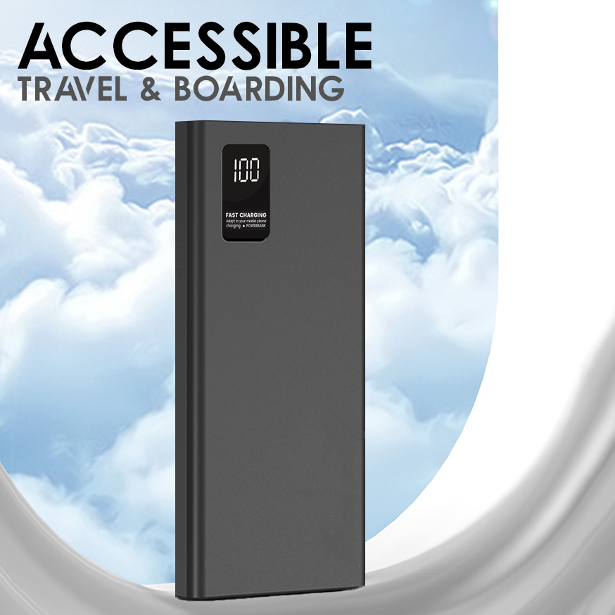 10,000mAh RAPID Charge Powerbank (With Built-in Cables)