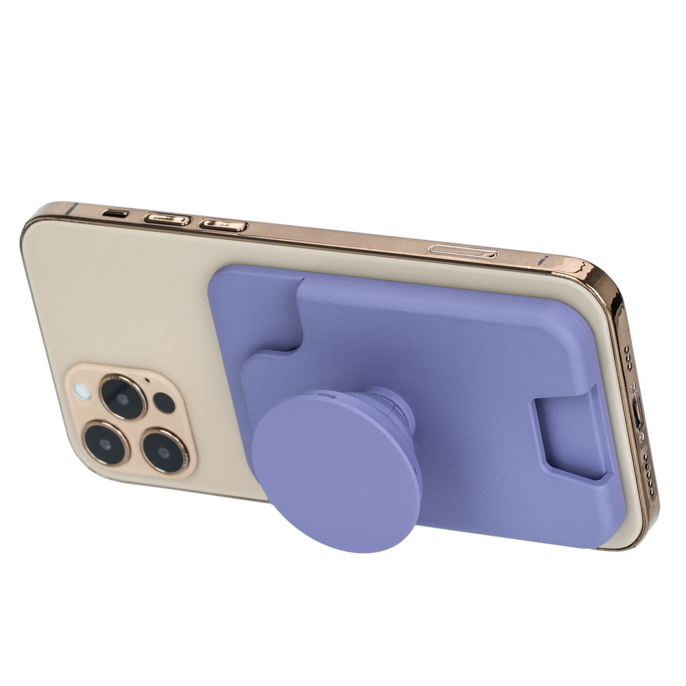 Magnetic Card Case with Pop Socket 