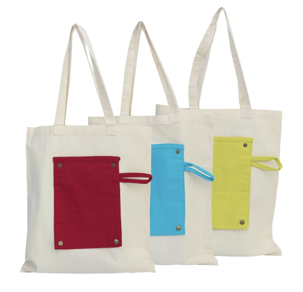 Lilly Foldable Canvas Tote Bag