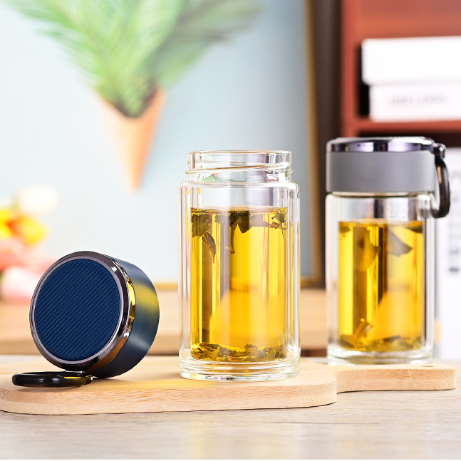 200ml Pocket Double  Wall Tea Bottle 