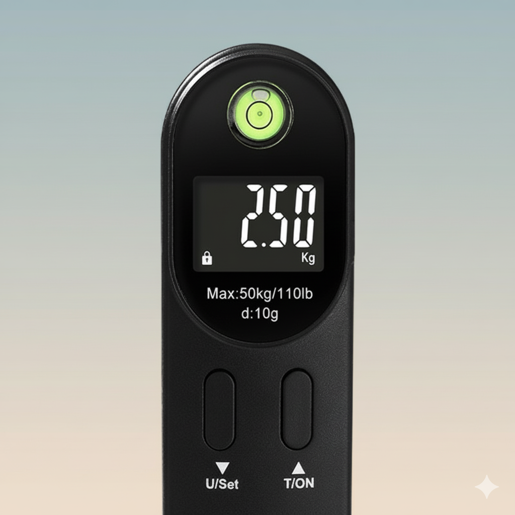Sleek Digital Luggage Scale