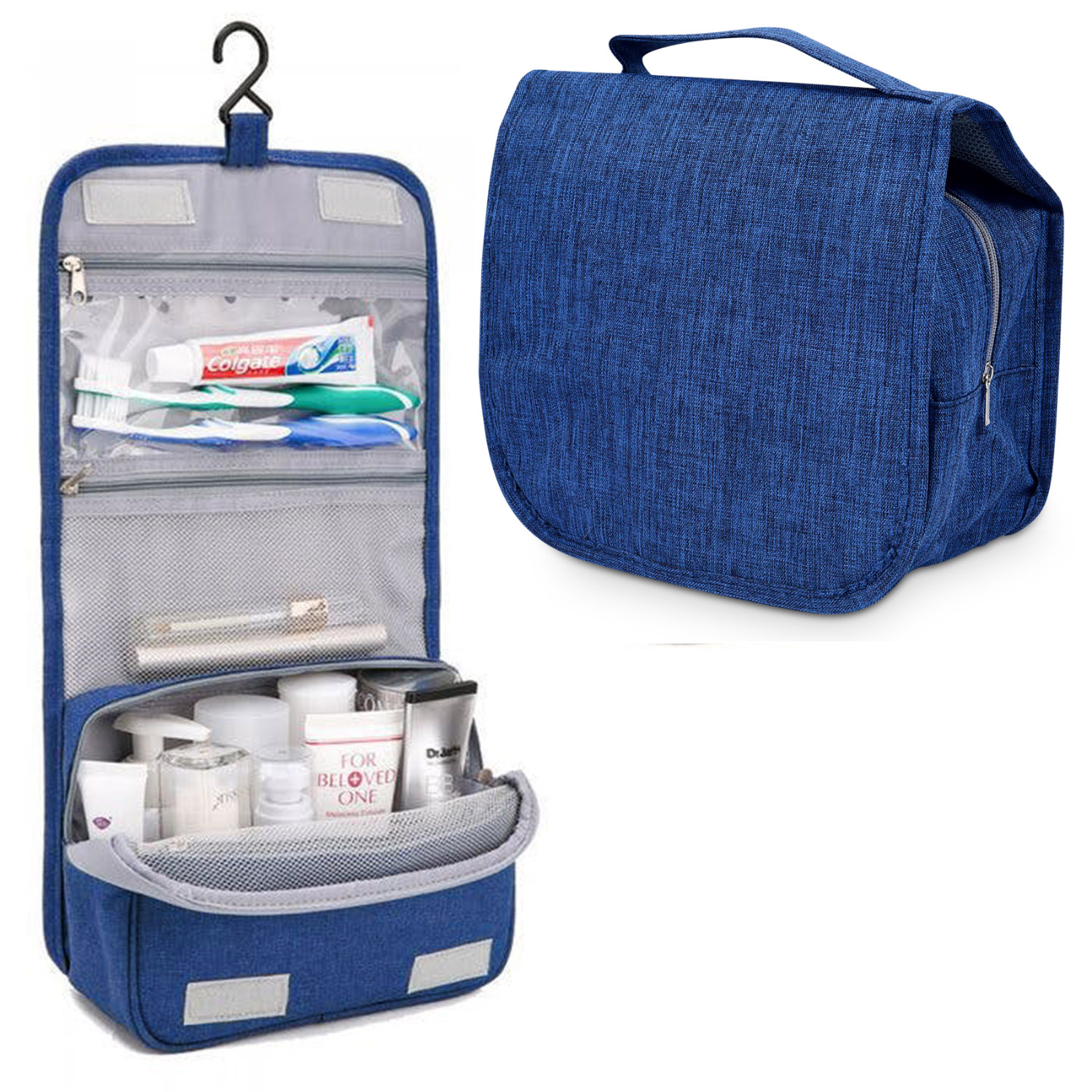 Large Capacity Cosmetics/Toiletries Pouch