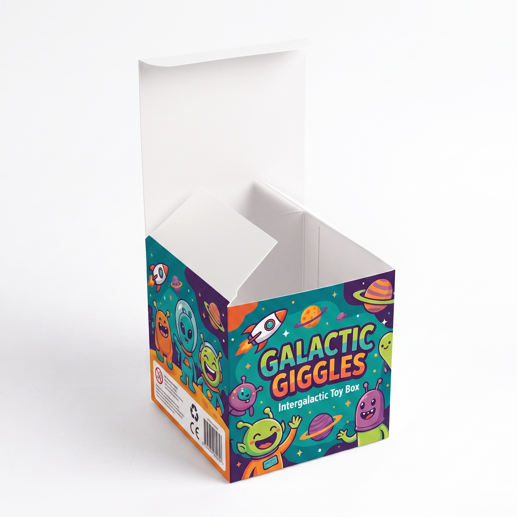 Customised 3D PVC Phone Stand - Desktop Phone Stand Holder - Full Colour Printing Box