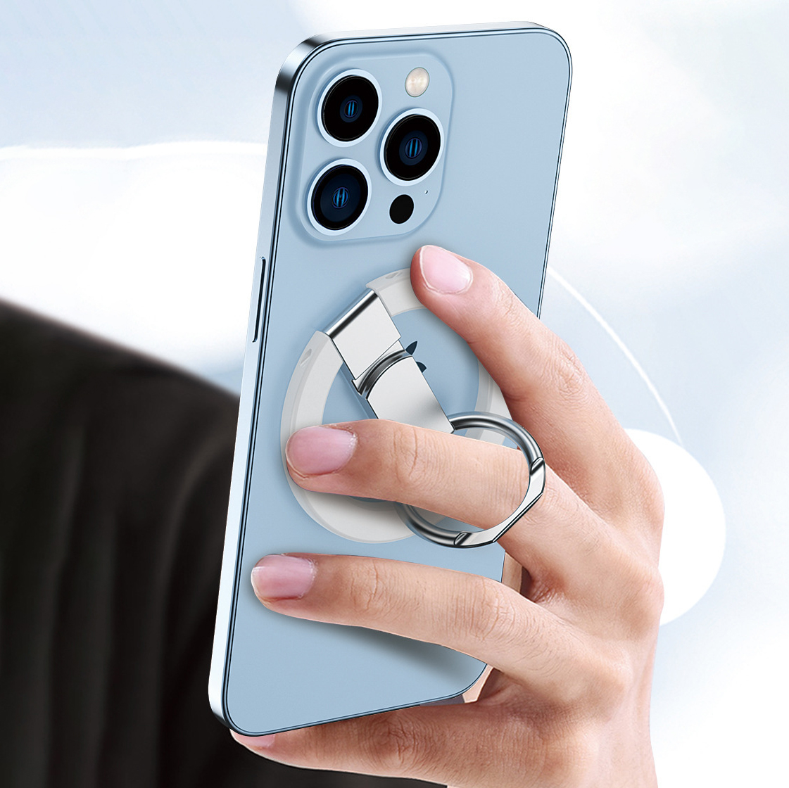 Magnetic Phone Ring Stand 